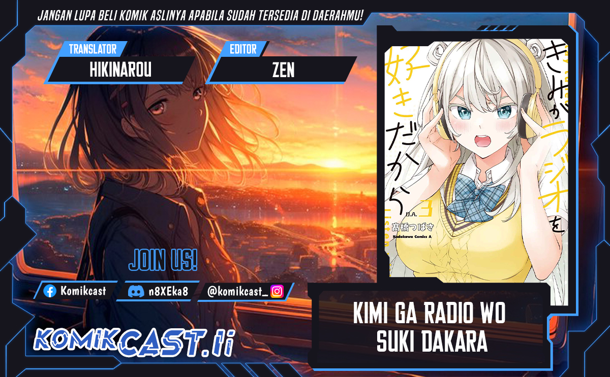Kimi ga Radio wo Suki dakara Chapter 22 Bahasa Indonesia