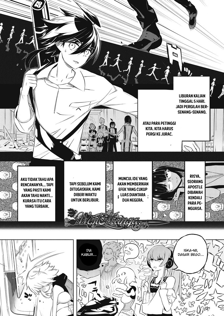 Kimi to Boku no Saigo no Senjou, Aruiwa Sekai ga Hajimaru Seisen chapter 14