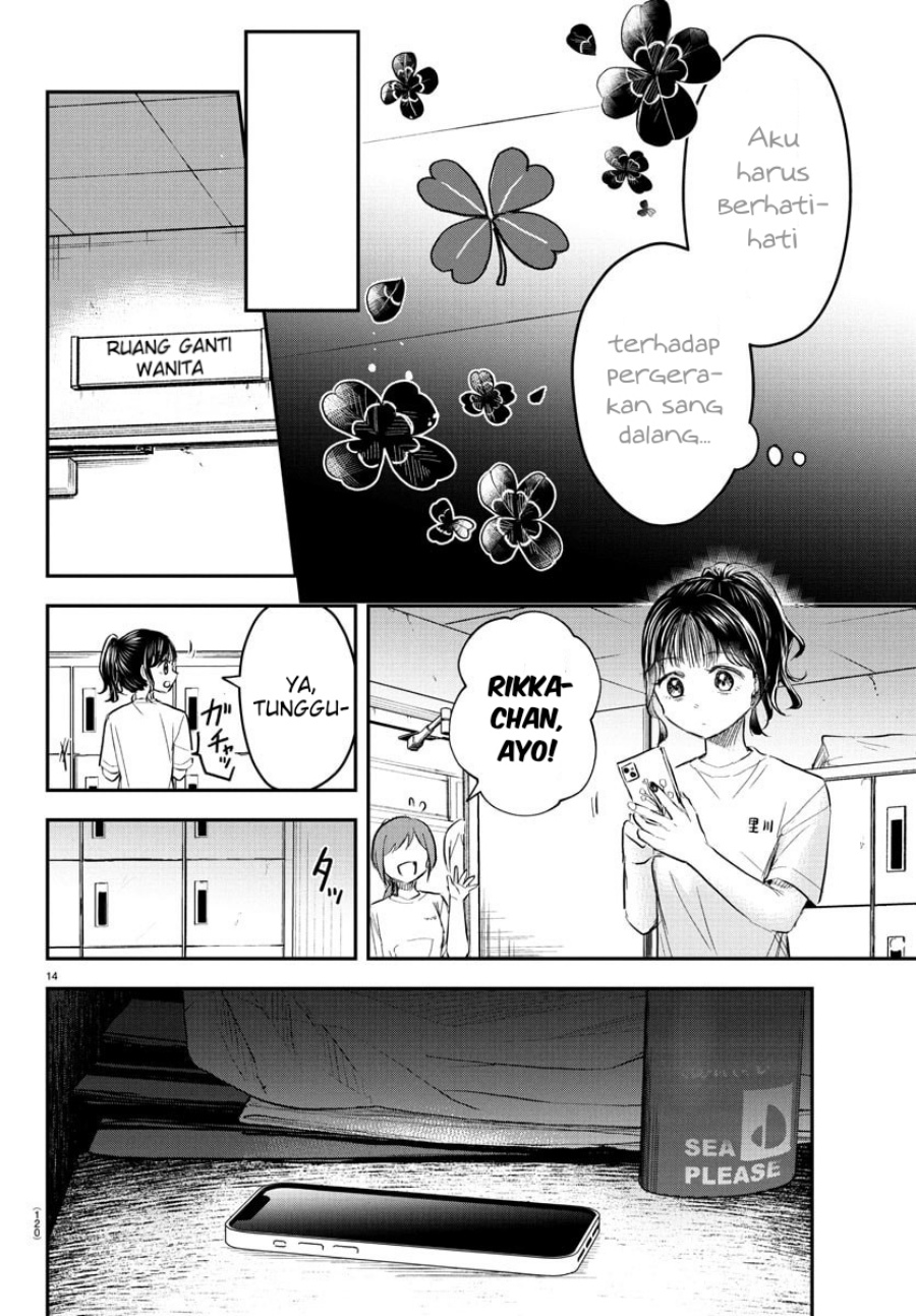 Kimi wa Yotsuba no Clover Chapter 50 Bahasa Indonesia