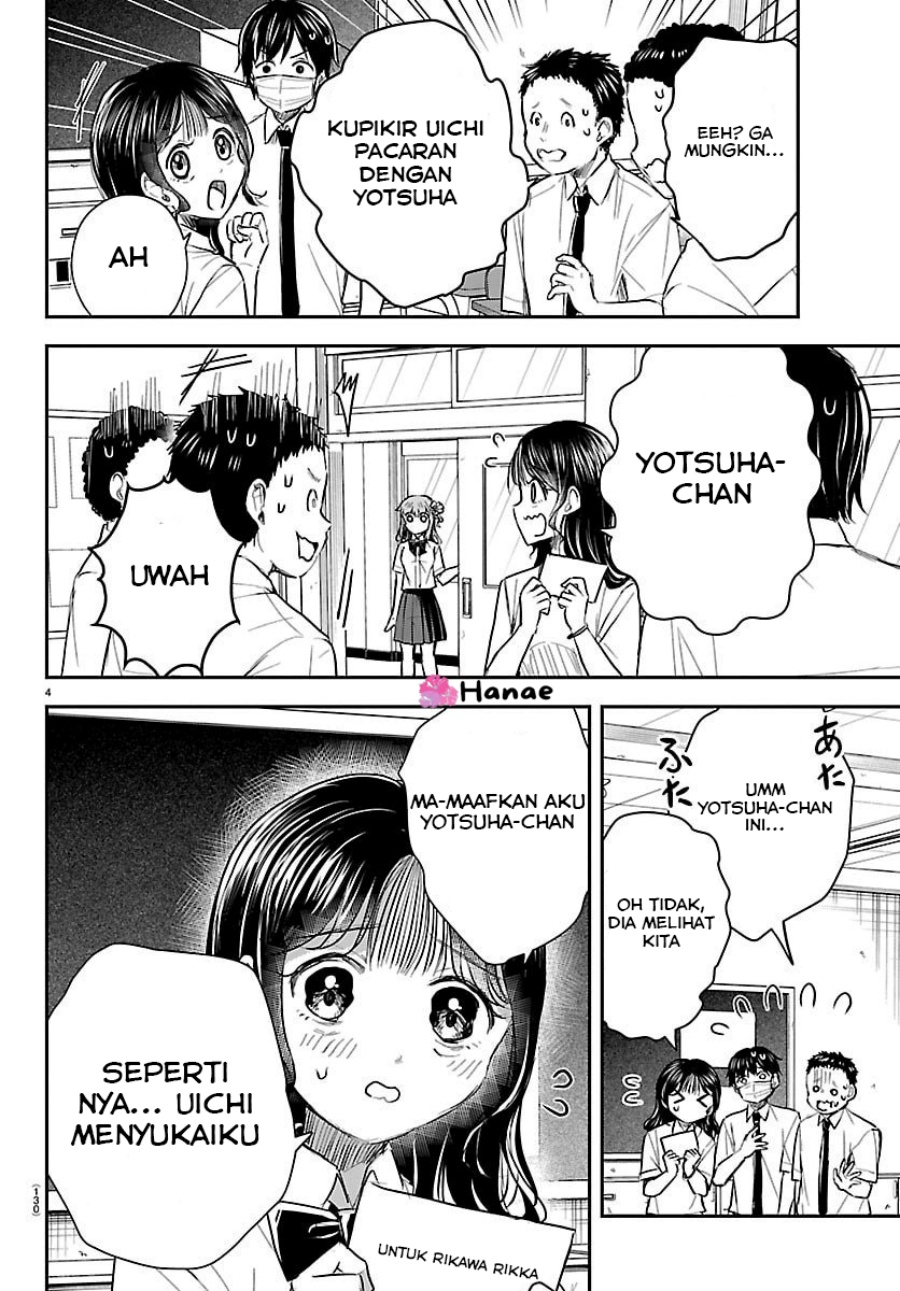 Kimi wa Yotsuba no Clover Chapter 54 Bahasa Indonesia