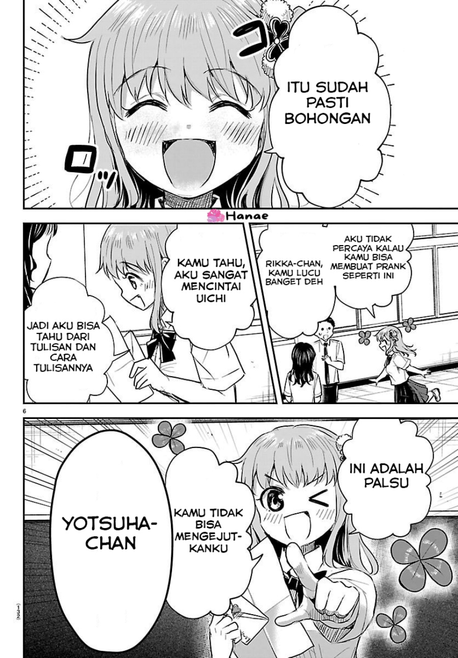 Kimi wa Yotsuba no Clover Chapter 54 Bahasa Indonesia