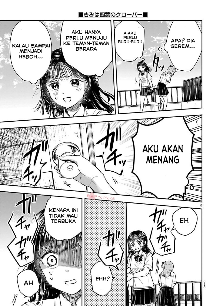 Kimi wa Yotsuba no Clover Chapter 55 Bahasa Indonesia