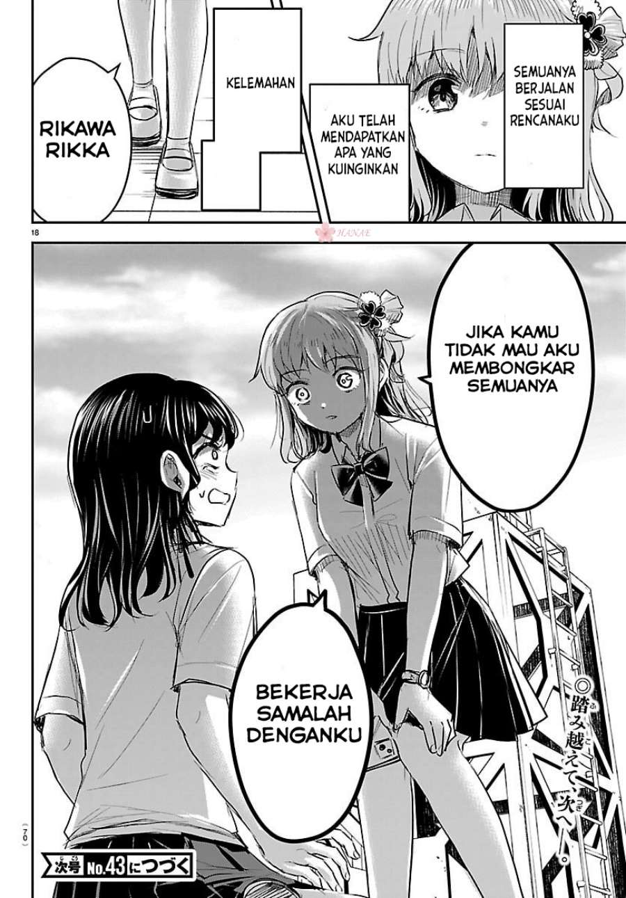 Kimi wa Yotsuba no Clover Chapter 55 Bahasa Indonesia