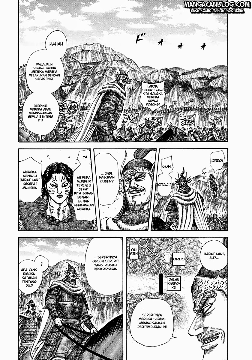 Kingdom Chapter 305 Bahasa Indonesia
