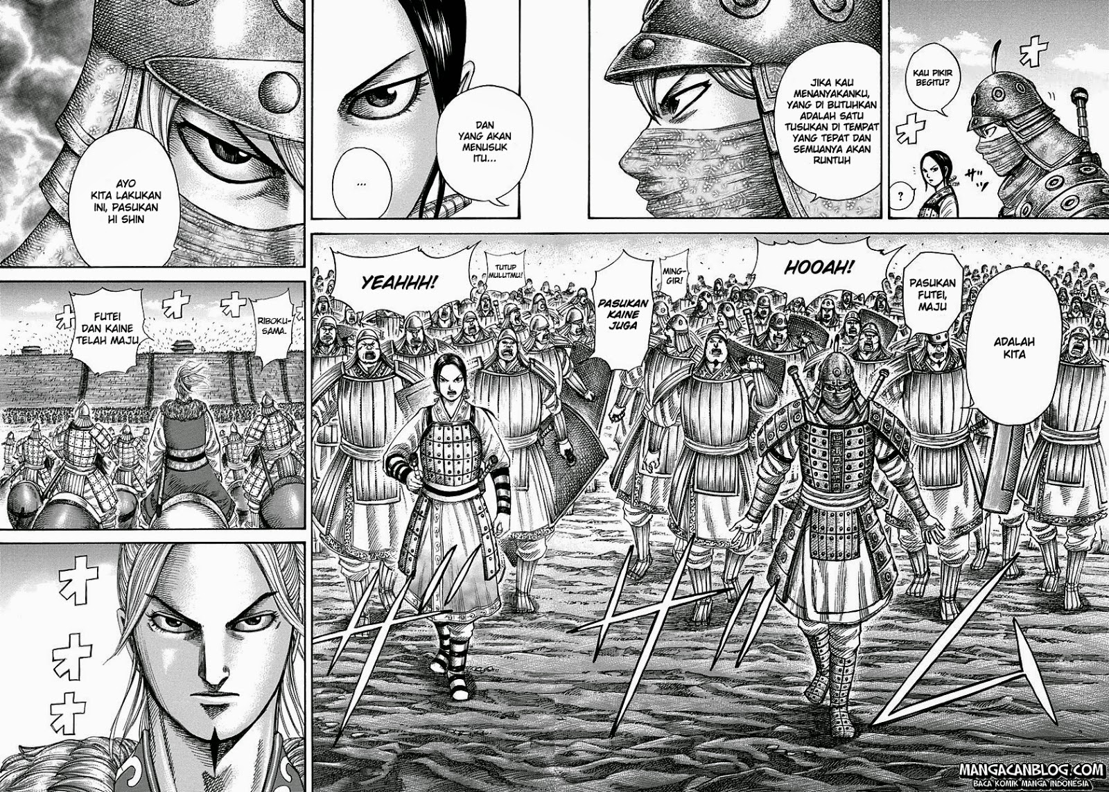 Kingdom Chapter 336 Bahasa Indonesia