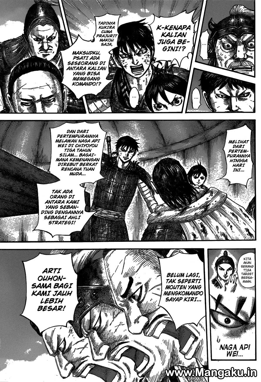 Kingdom Chapter 576 Bahasa Indonesia