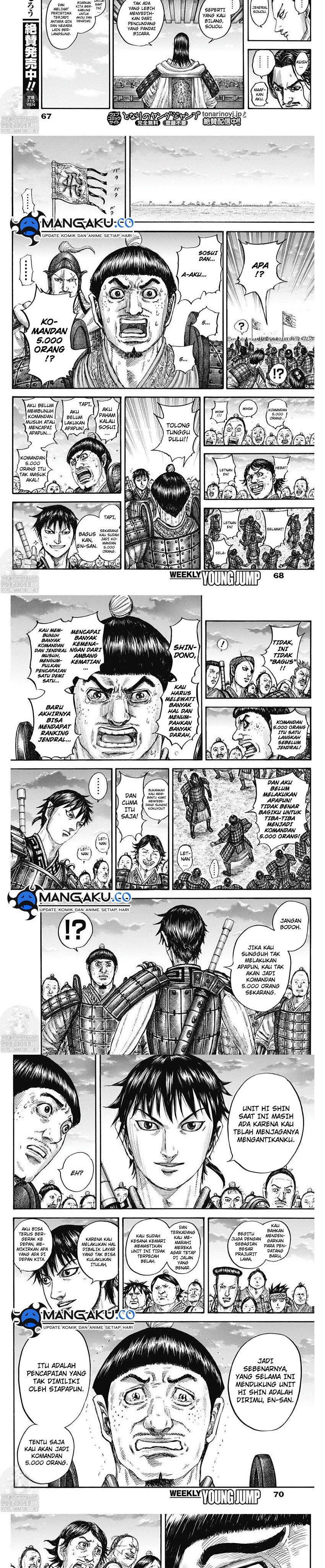 Kingdom Chapter 802 Bahasa Indonesia