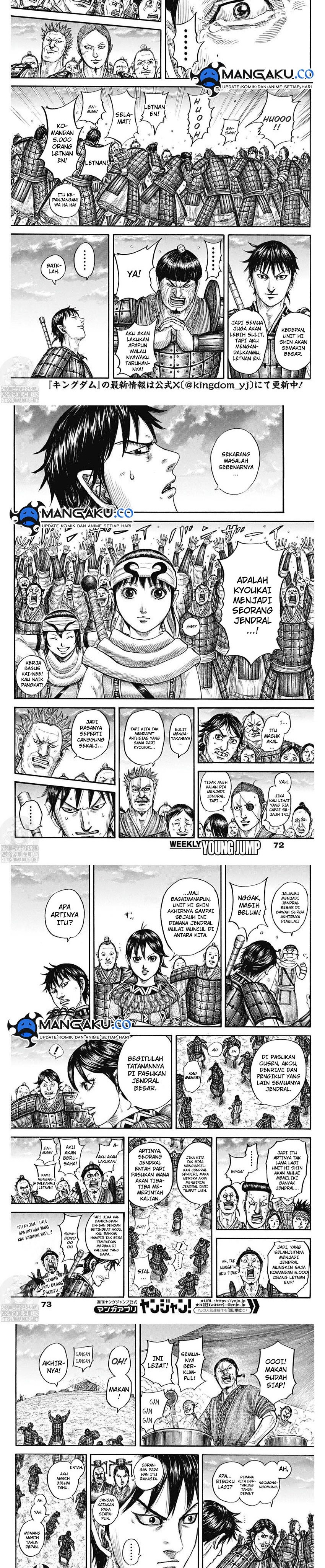 Kingdom Chapter 802 Bahasa Indonesia