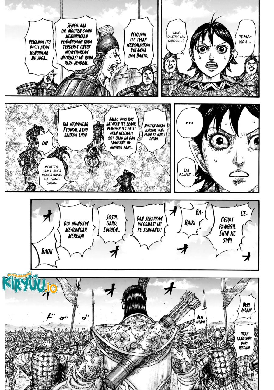 Kingdom Chapter 859 Bahasa Indonesia