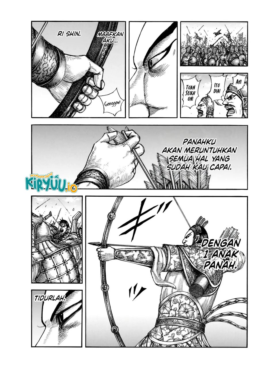 Kingdom Chapter 859 Bahasa Indonesia
