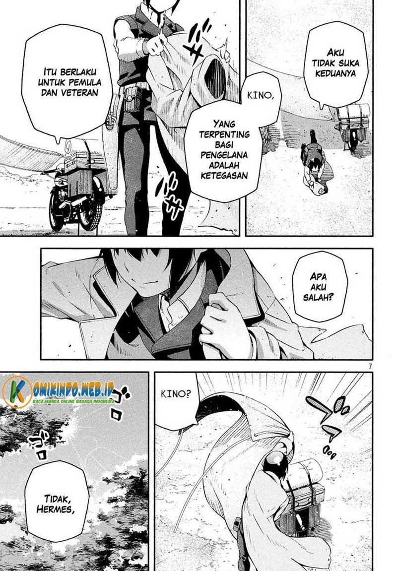 Kino no Tabi: The Beautiful World Chapter 08.5 Bahasa Indonesia