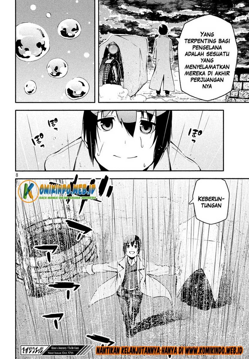 Kino no Tabi: The Beautiful World Chapter 08.5 Bahasa Indonesia