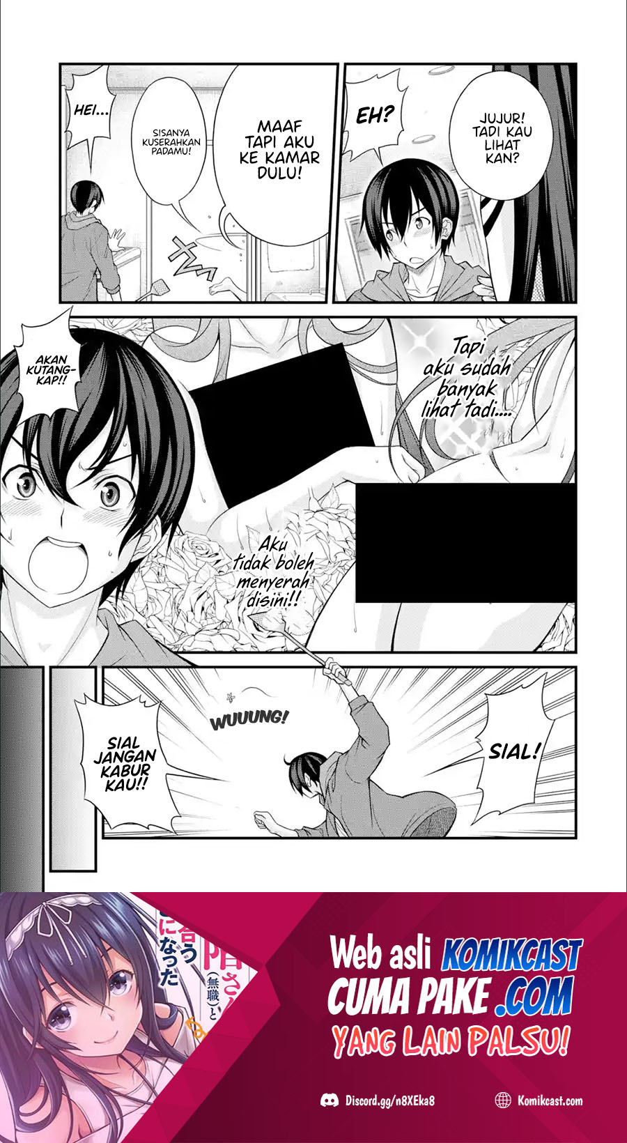 Kirei na Kurokami no Takashina-san (Mushoku) to Tsukiau Koto ni Natta Chapter 04.1 Bahasa Indonesia