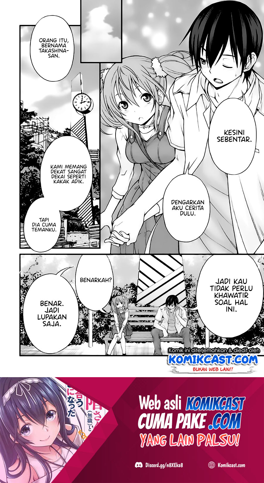 Kirei na Kurokami no Takashina-san (Mushoku) to Tsukiau Koto ni Natta chapter 9