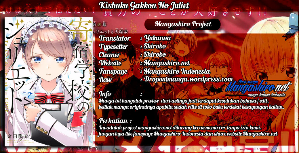 Dilarang COPAS - situs resmi www.mangacanblog.com - Komik kishuku gakkou no juliet 041 - chapter 41 42 Indonesia kishuku gakkou no juliet 041 - chapter 41 Terbaru 0|Baca Manga Komik Indonesia|Mangacan