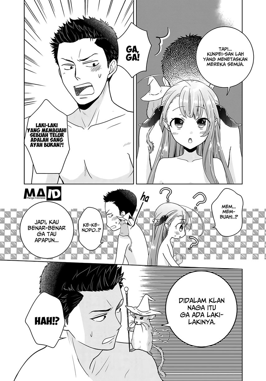 Kitaku Tochuu de Yome to Musume ga Dekita n dakedo, Dragon datta. chapter 3