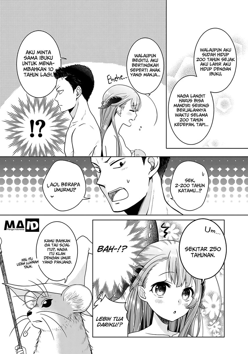 Kitaku Tochuu de Yome to Musume ga Dekita n dakedo, Dragon datta. chapter 3