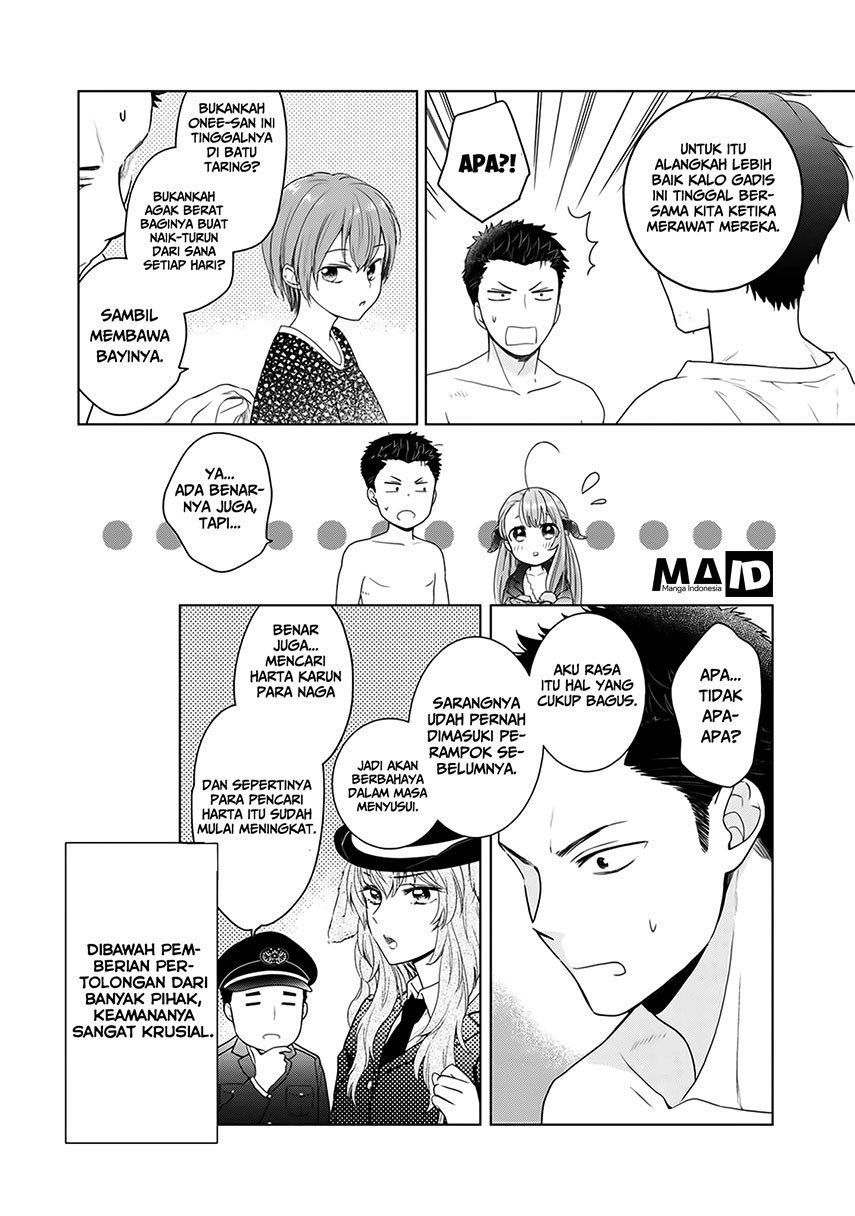 Kitaku Tochuu de Yome to Musume ga Dekita n dakedo, Dragon datta. chapter 3