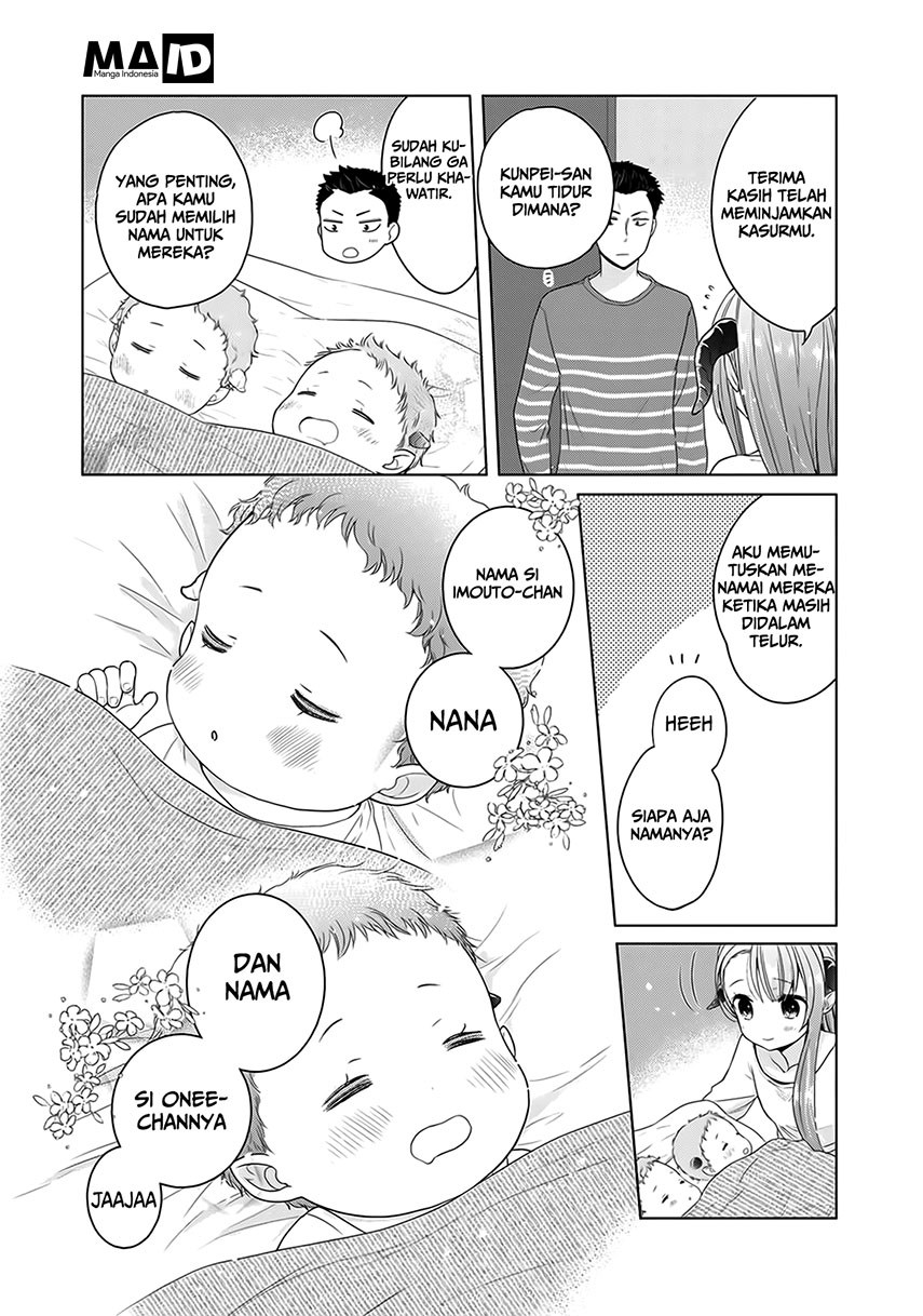 Kitaku Tochuu de Yome to Musume ga Dekita n dakedo, Dragon datta. chapter 3