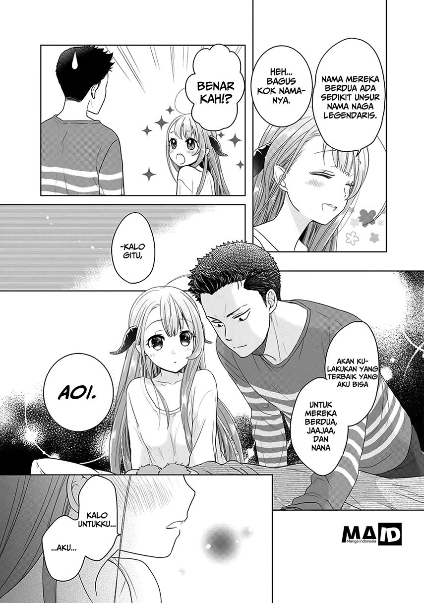 Kitaku Tochuu de Yome to Musume ga Dekita n dakedo, Dragon datta. chapter 3