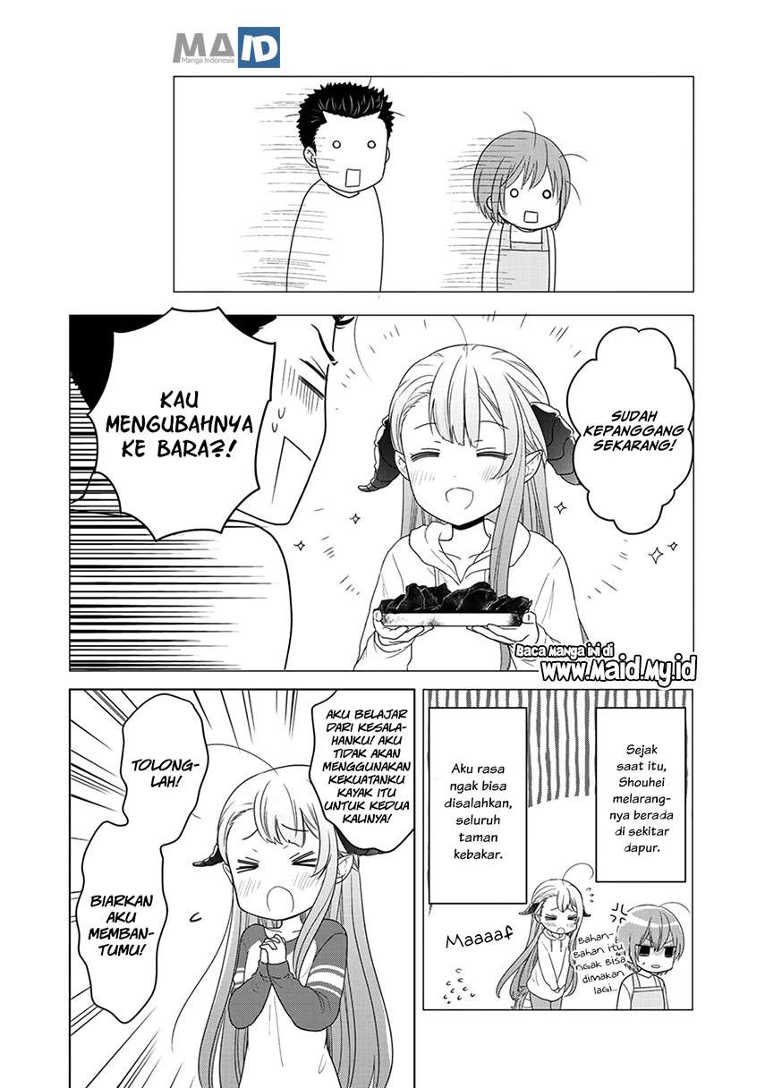 Kitaku Tochuu de Yome to Musume ga Dekita n dakedo, Dragon datta Chapter 08 Bahasa Indonesia