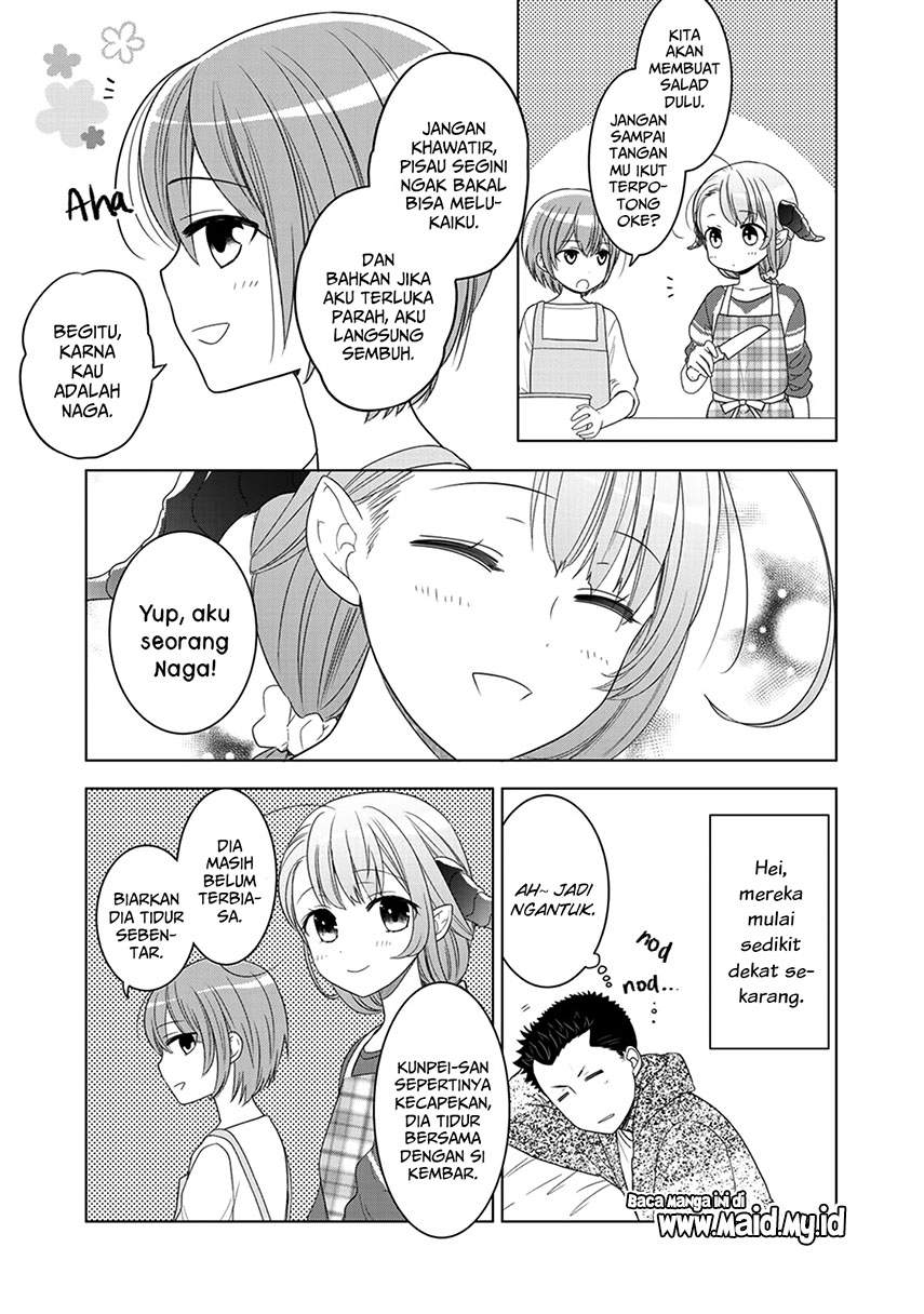 Kitaku Tochuu de Yome to Musume ga Dekita n dakedo, Dragon datta Chapter 08 Bahasa Indonesia