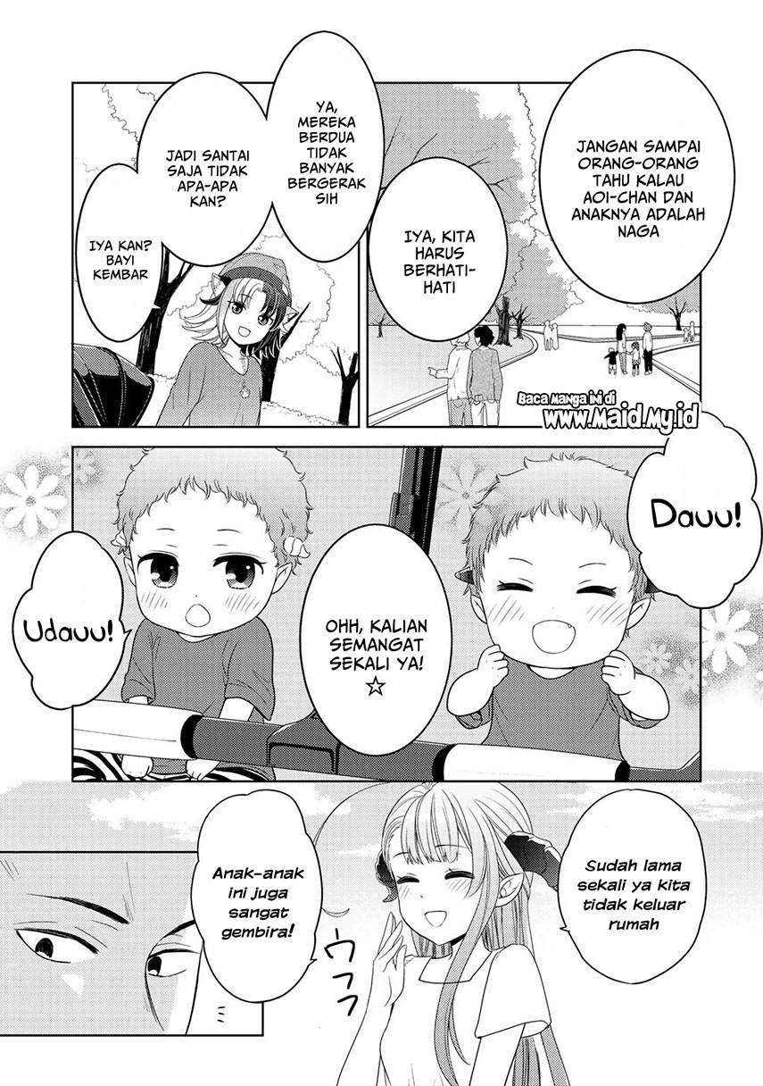 Kitaku Tochuu de Yome to Musume ga Dekita n dakedo, Dragon datta. chapter 11