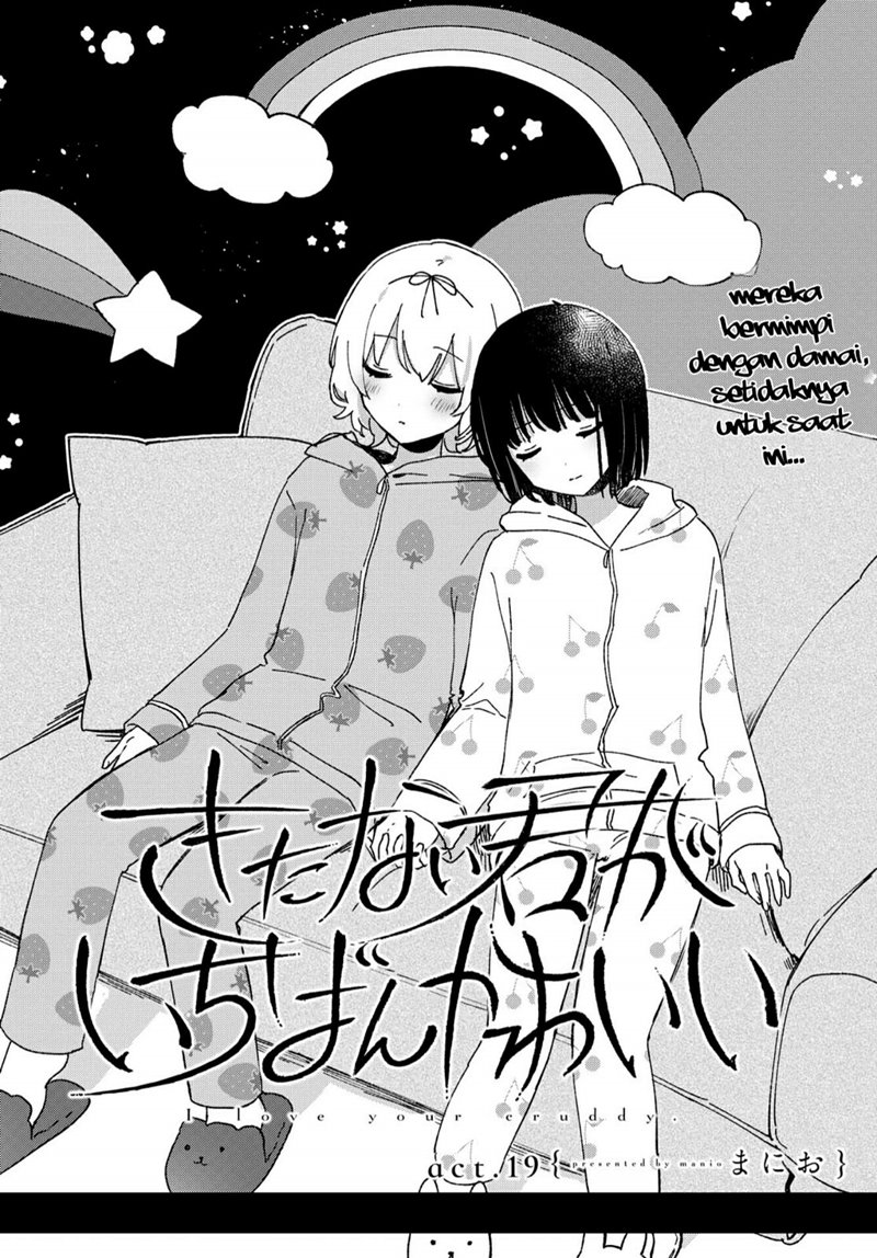 Kitanai Kimi ga Ichiban Kawaii Chapter 19 Bahasa Indonesia