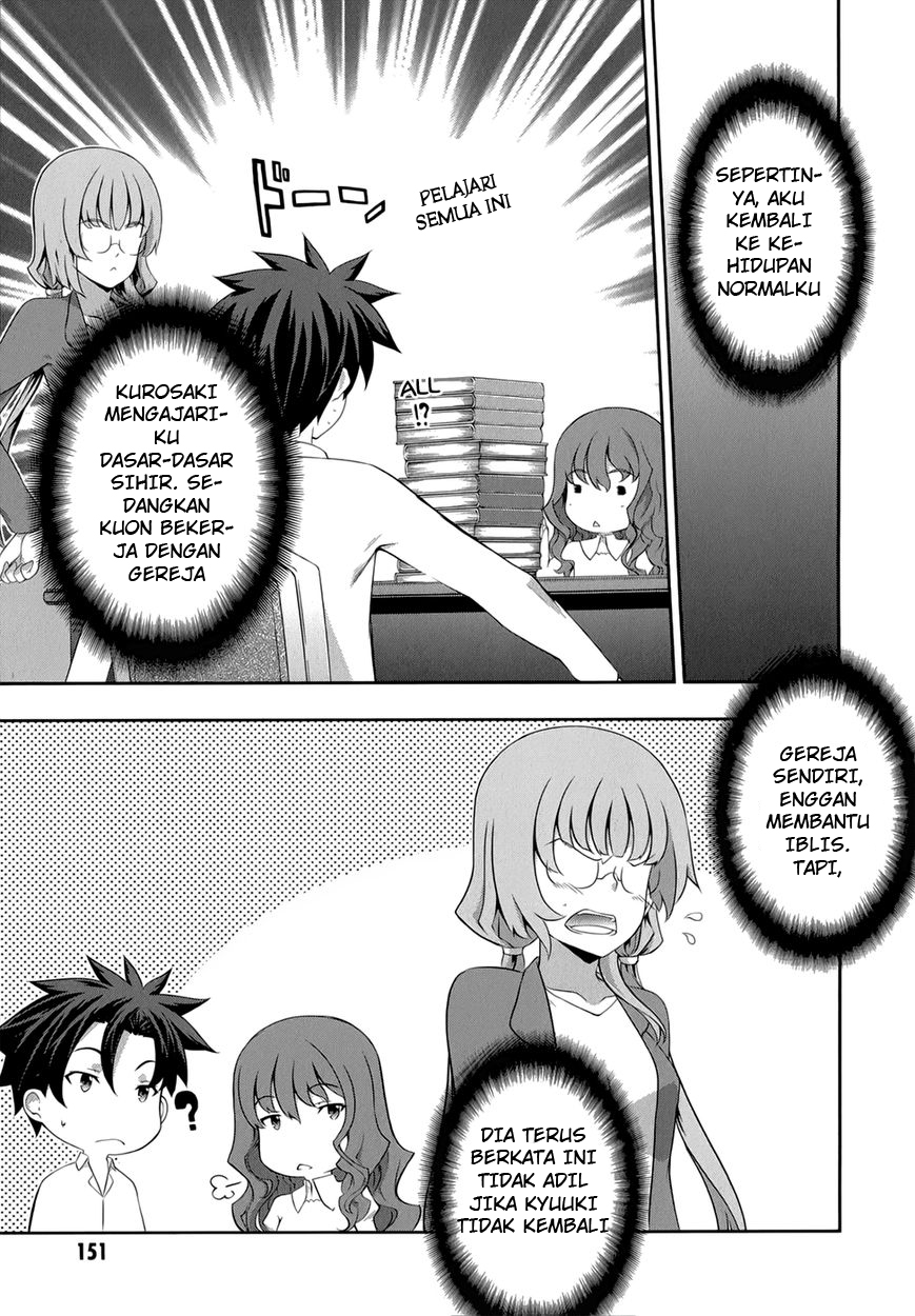 Kitsune no Akuma to Kuroi Grimoire Chapter 27 (Tamat) Bahasa Indonesia