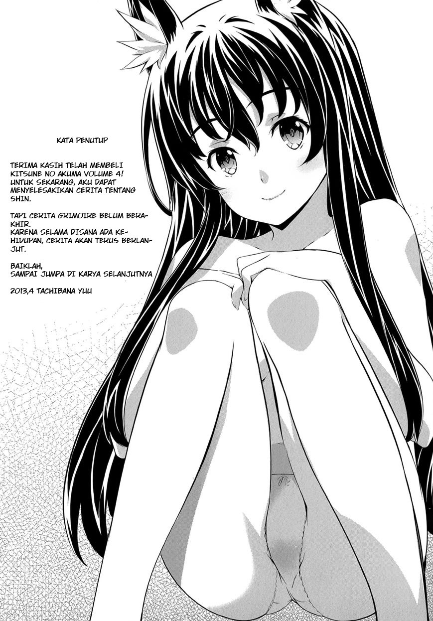Kitsune no Akuma to Kuroi Grimoire Chapter 27 (Tamat) Bahasa Indonesia