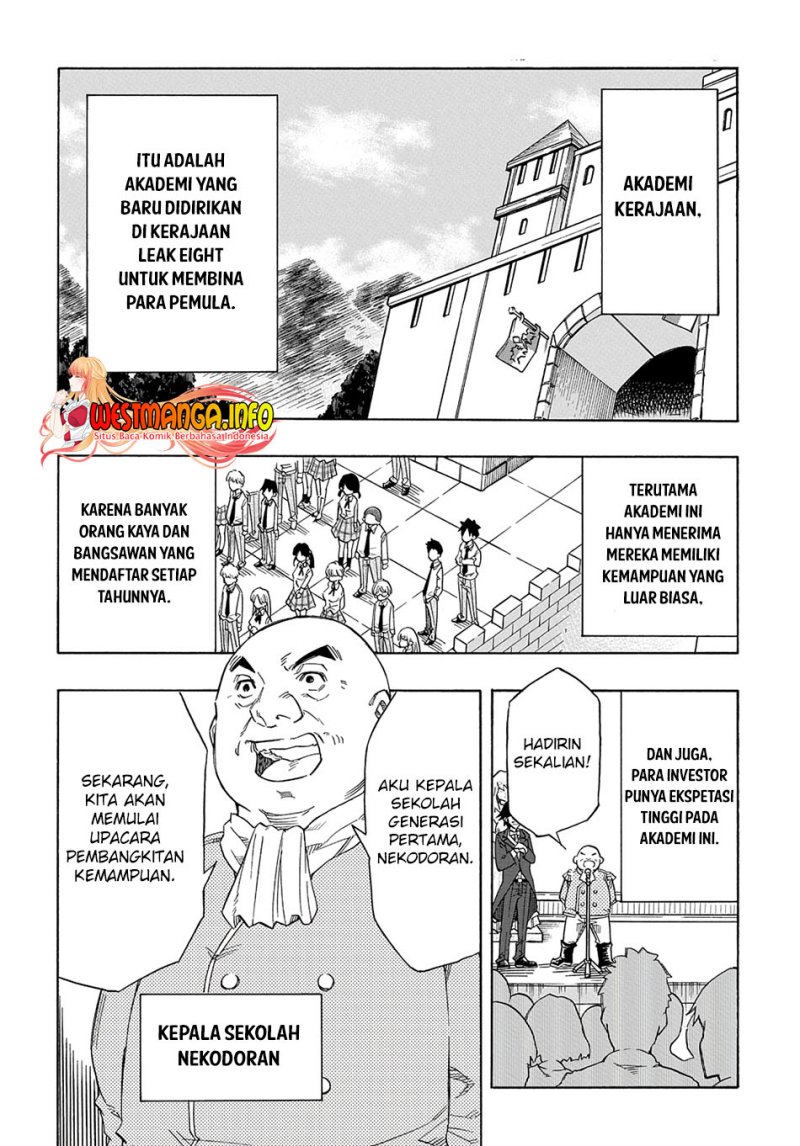 Kiyoubinbou, Jou wo Tateru – Kaitaku Gakuen no Rettousei na no ni, Joukyuu-shoku no Skill to Mahou ga Subete Tsukaemasu chapter 1