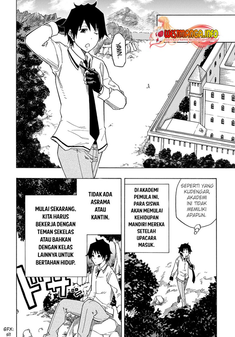 Kiyoubinbou, Jou wo Tateru – Kaitaku Gakuen no Rettousei na no ni, Joukyuu-shoku no Skill to Mahou ga Subete Tsukaemasu chapter 1