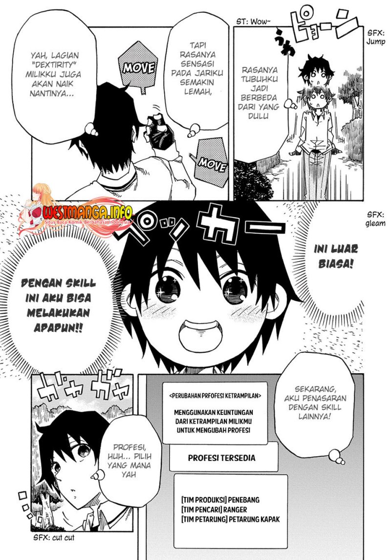 Kiyoubinbou, Jou wo Tateru – Kaitaku Gakuen no Rettousei na no ni, Joukyuu-shoku no Skill to Mahou ga Subete Tsukaemasu chapter 1