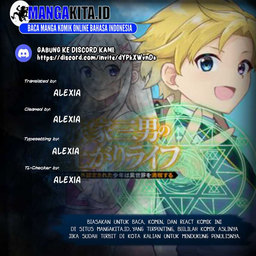 Kizokuka Sannan no Nariagari Life Chapter 03 Bahasa Indonesia