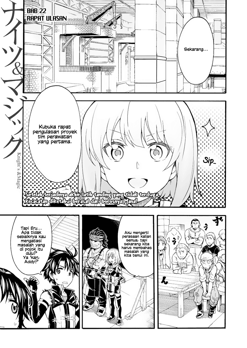 Knight’s & Magic Chapter 22 Bahasa Indonesia