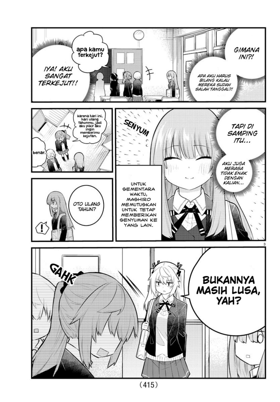 Koe ga dasenai Shoujo wa “Kanojo ga Yasashisugiru” to Omotte iru Chapter 139 Bahasa Indonesia