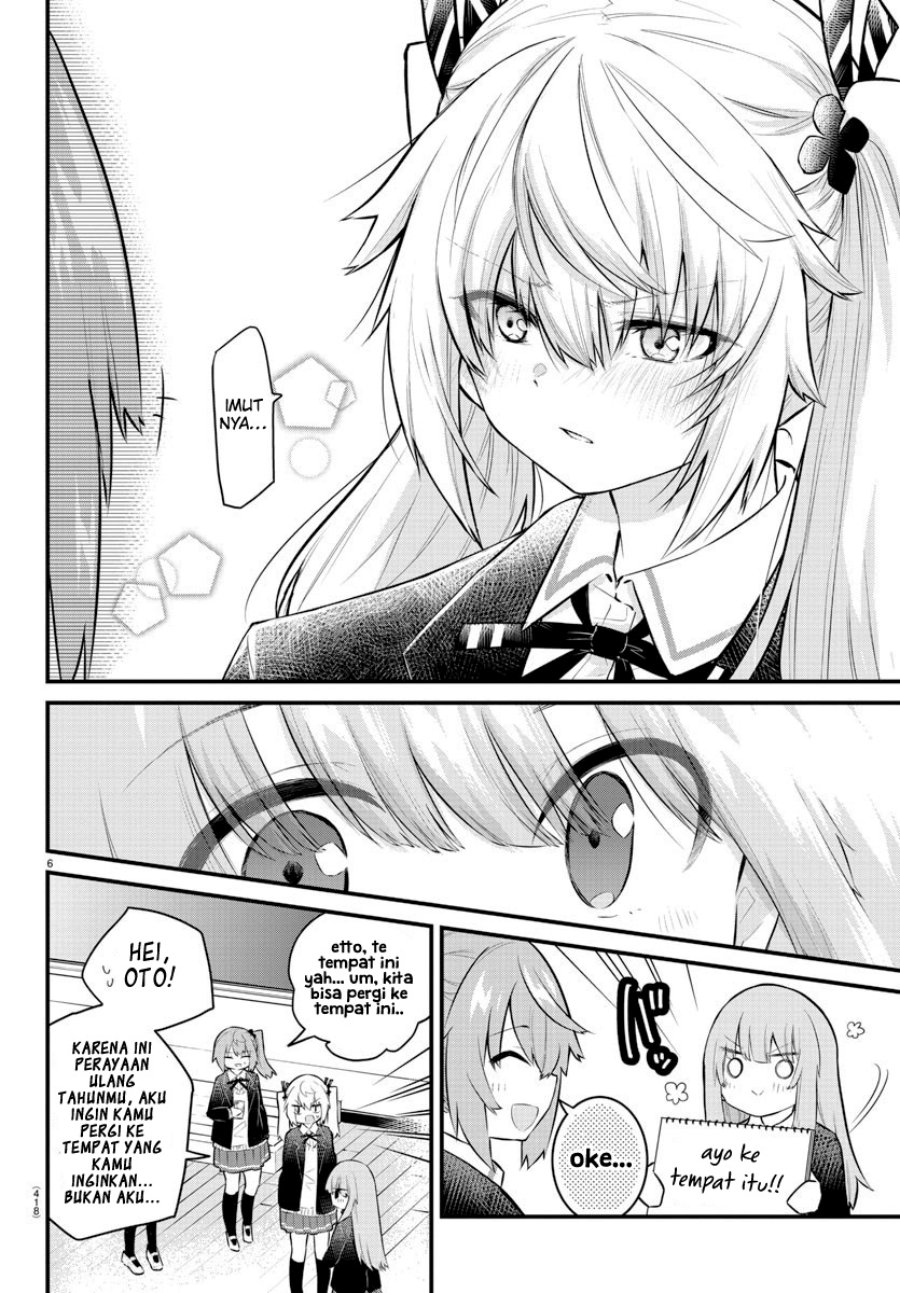 Koe ga dasenai Shoujo wa “Kanojo ga Yasashisugiru” to Omotte iru Chapter 139 Bahasa Indonesia