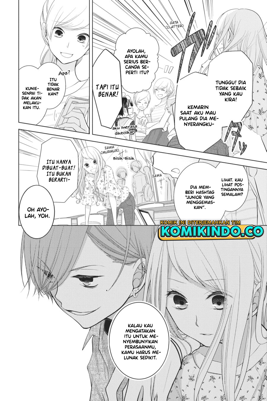 Koi to Shinzou Chapter 25 Bahasa Indonesia