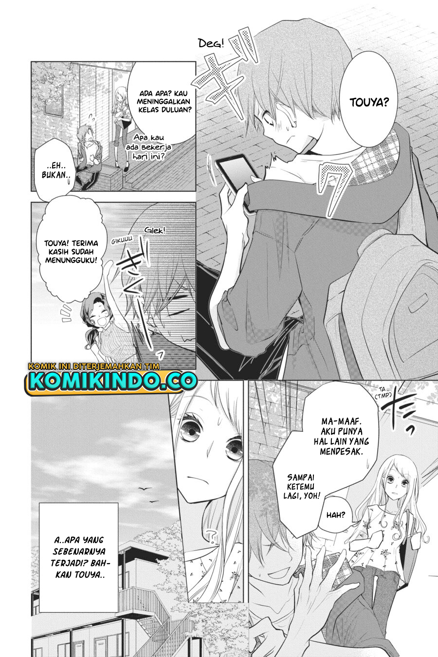 Koi to Shinzou Chapter 25 Bahasa Indonesia