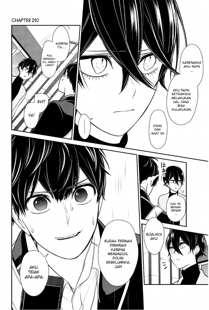 Koi to Uso Chapter 210 Bahasa Indonesia