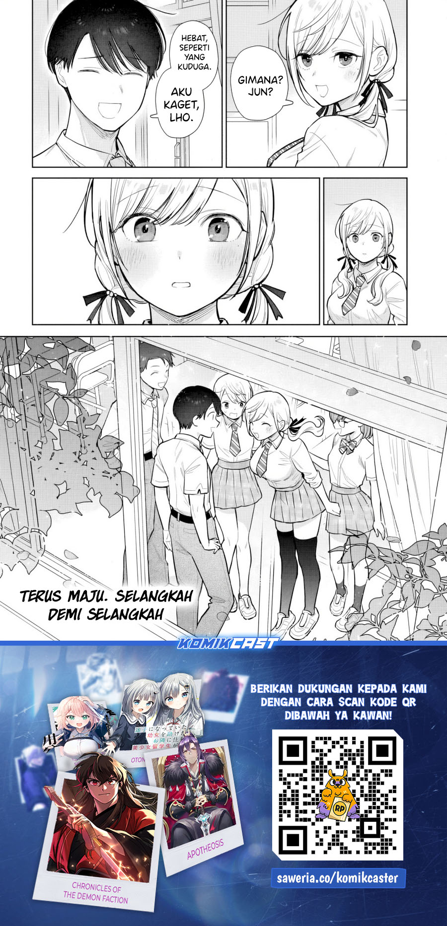 Koi wa Futago de Warikirenai Chapter 17 Bahasa Indonesia