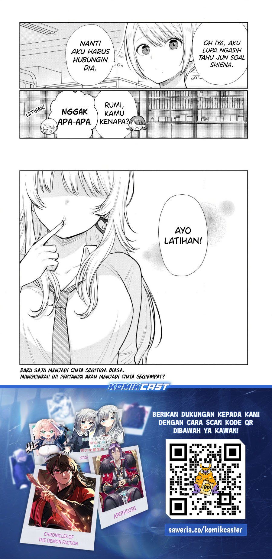 Koi wa Futago de Warikirenai Chapter 18 Bahasa Indonesia