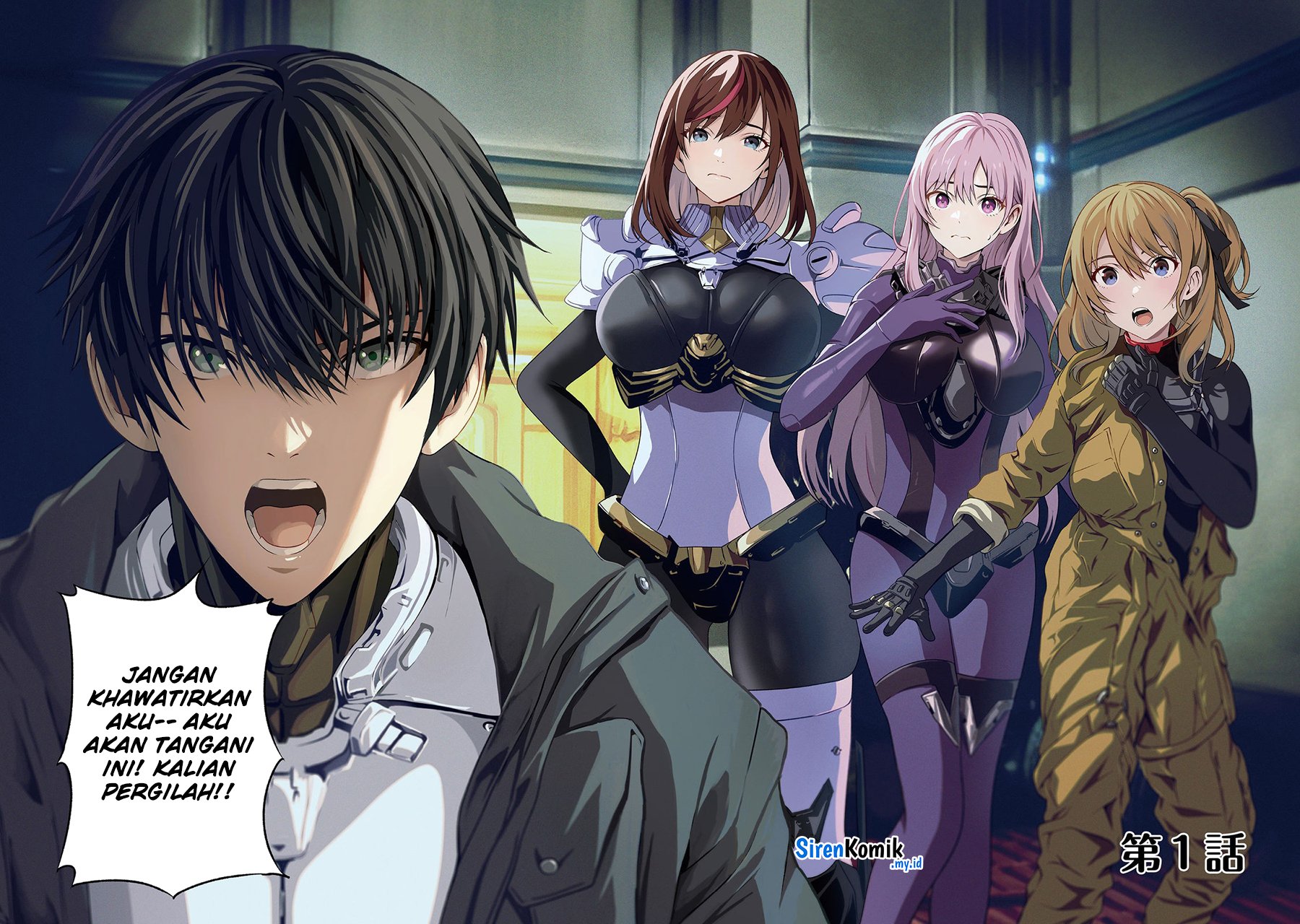 “Koko wa Makasete Sakini Ike!” wo shitai Shinitagari no Nozomanu Uchuu Gekokujou Chapter 01 Bahasa Indonesia