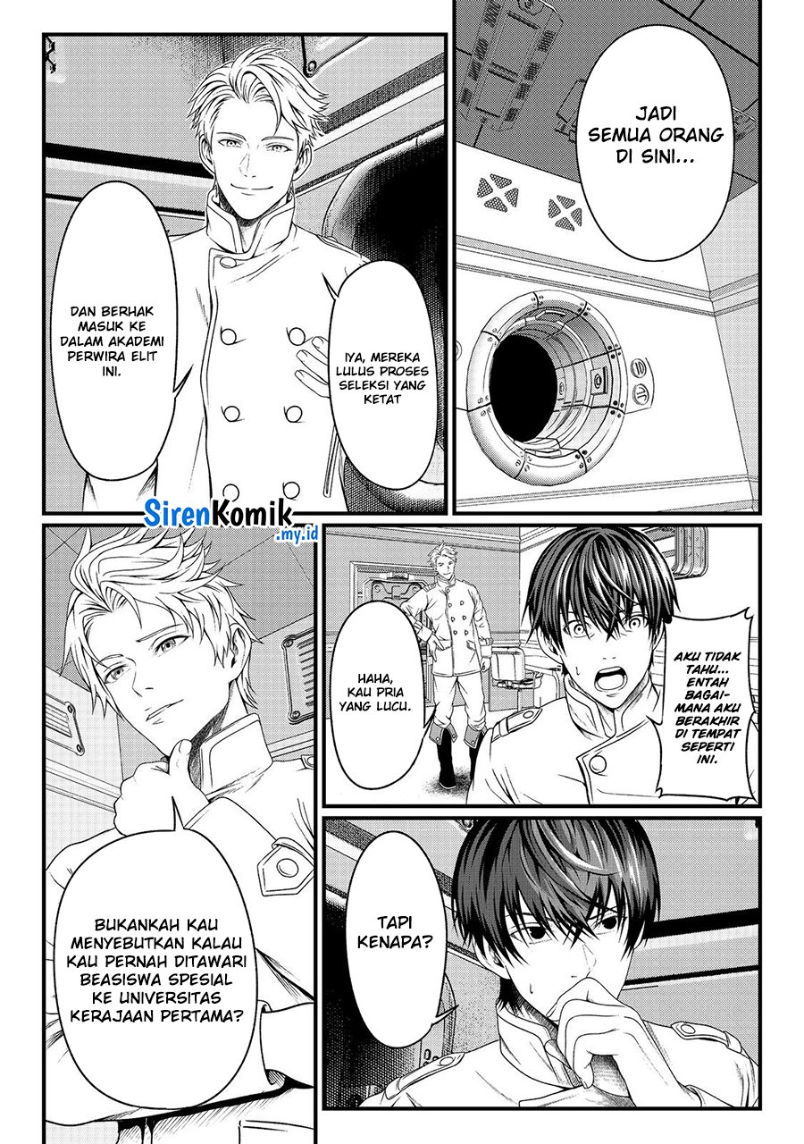 “Koko wa Makasete Sakini Ike!” wo shitai Shinitagari no Nozomanu Uchuu Gekokujou Chapter 01 Bahasa Indonesia