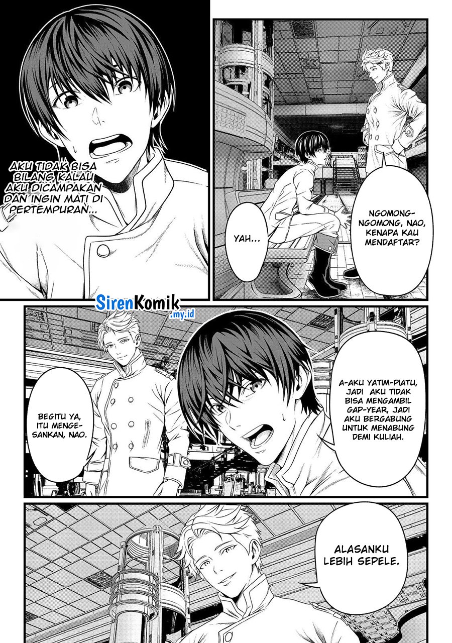 “Koko wa Makasete Sakini Ike!” wo shitai Shinitagari no Nozomanu Uchuu Gekokujou Chapter 01 Bahasa Indonesia