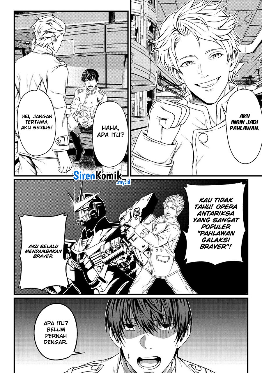 “Koko wa Makasete Sakini Ike!” wo shitai Shinitagari no Nozomanu Uchuu Gekokujou Chapter 01 Bahasa Indonesia