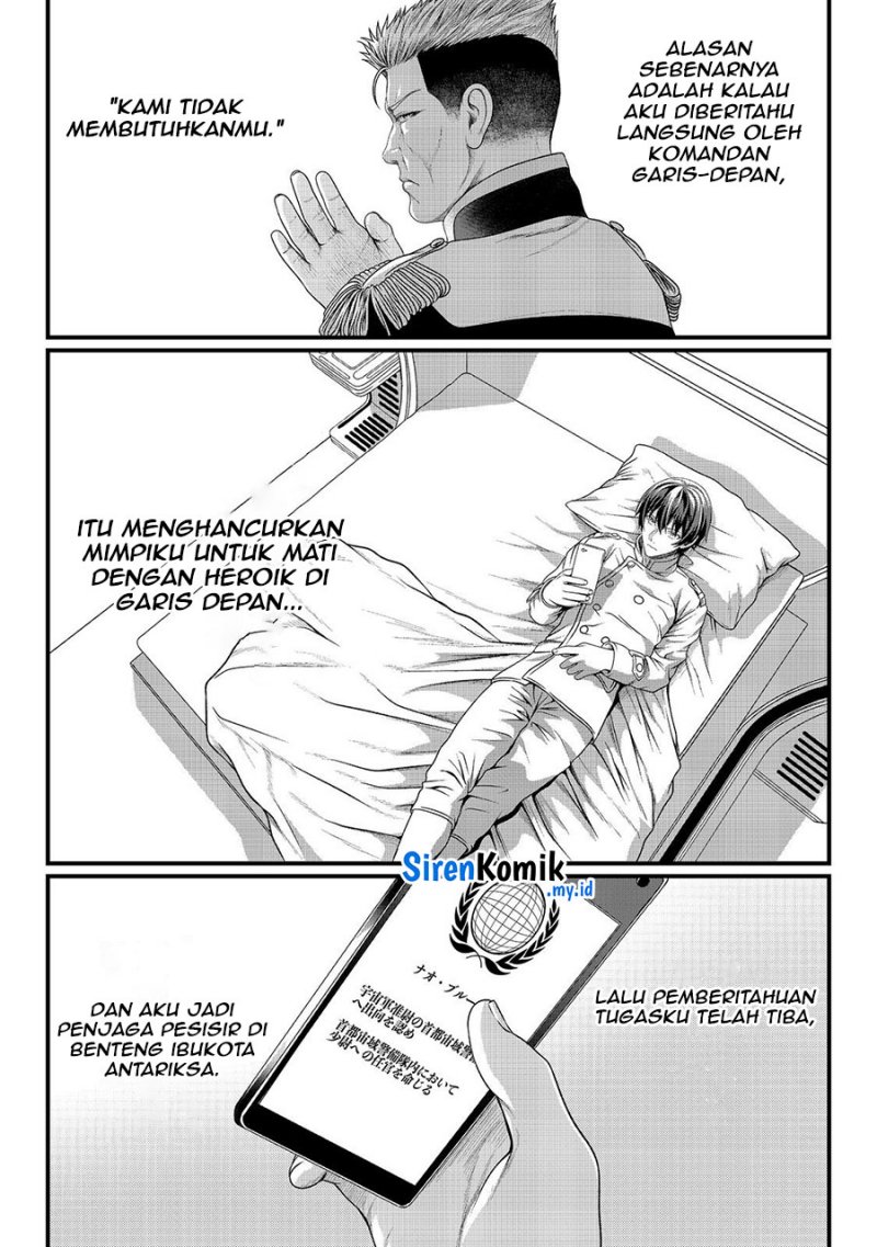 “Koko wa Makasete Sakini Ike!” wo shitai Shinitagari no Nozomanu Uchuu Gekokujou Chapter 02 Bahasa Indonesia