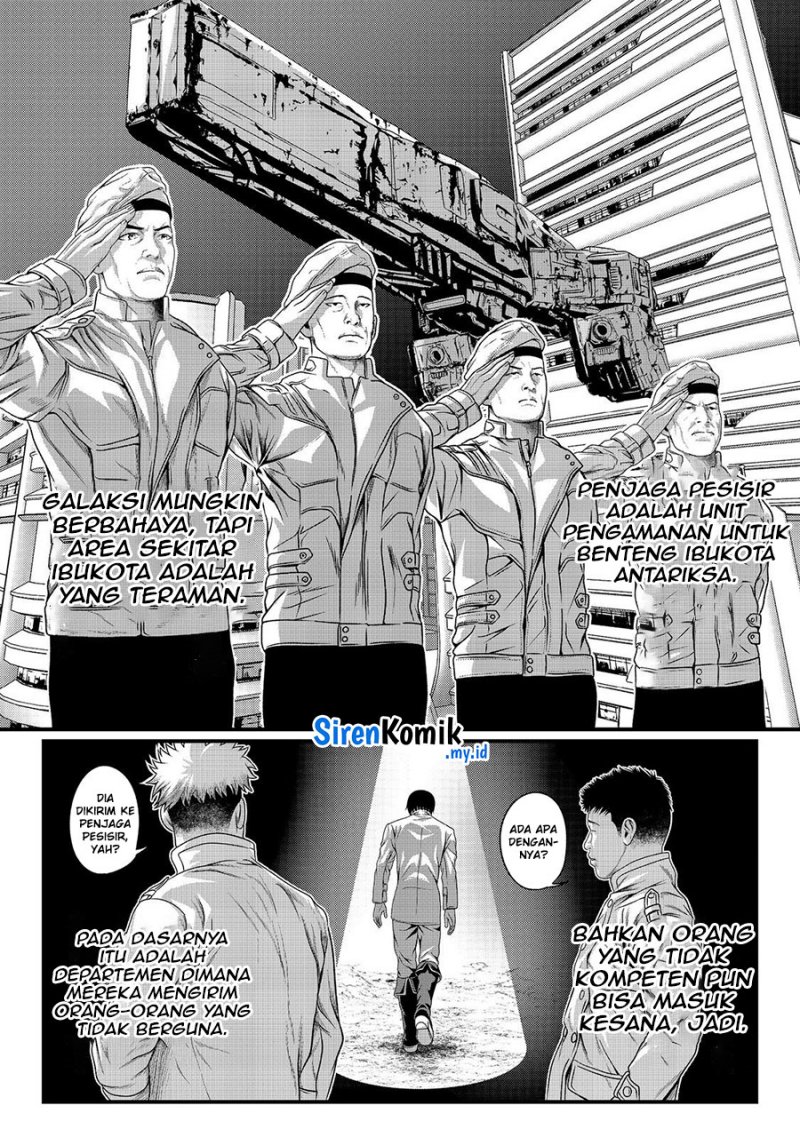 “Koko wa Makasete Sakini Ike!” wo shitai Shinitagari no Nozomanu Uchuu Gekokujou Chapter 02 Bahasa Indonesia