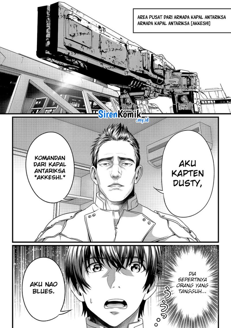 “Koko wa Makasete Sakini Ike!” wo shitai Shinitagari no Nozomanu Uchuu Gekokujou Chapter 02 Bahasa Indonesia