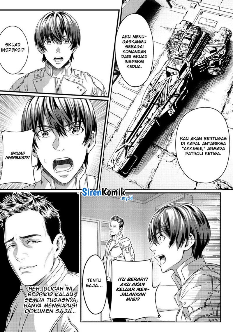 “Koko wa Makasete Sakini Ike!” wo shitai Shinitagari no Nozomanu Uchuu Gekokujou Chapter 02 Bahasa Indonesia